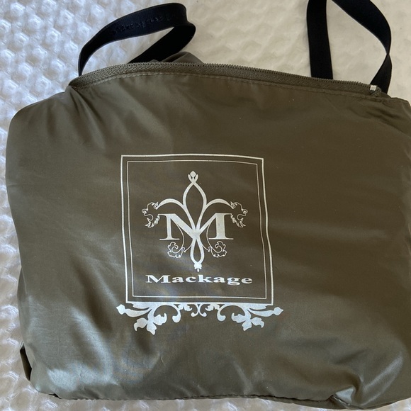 Mackage Perla Packable Rain Jacket - Olive - Picture 14 of 16